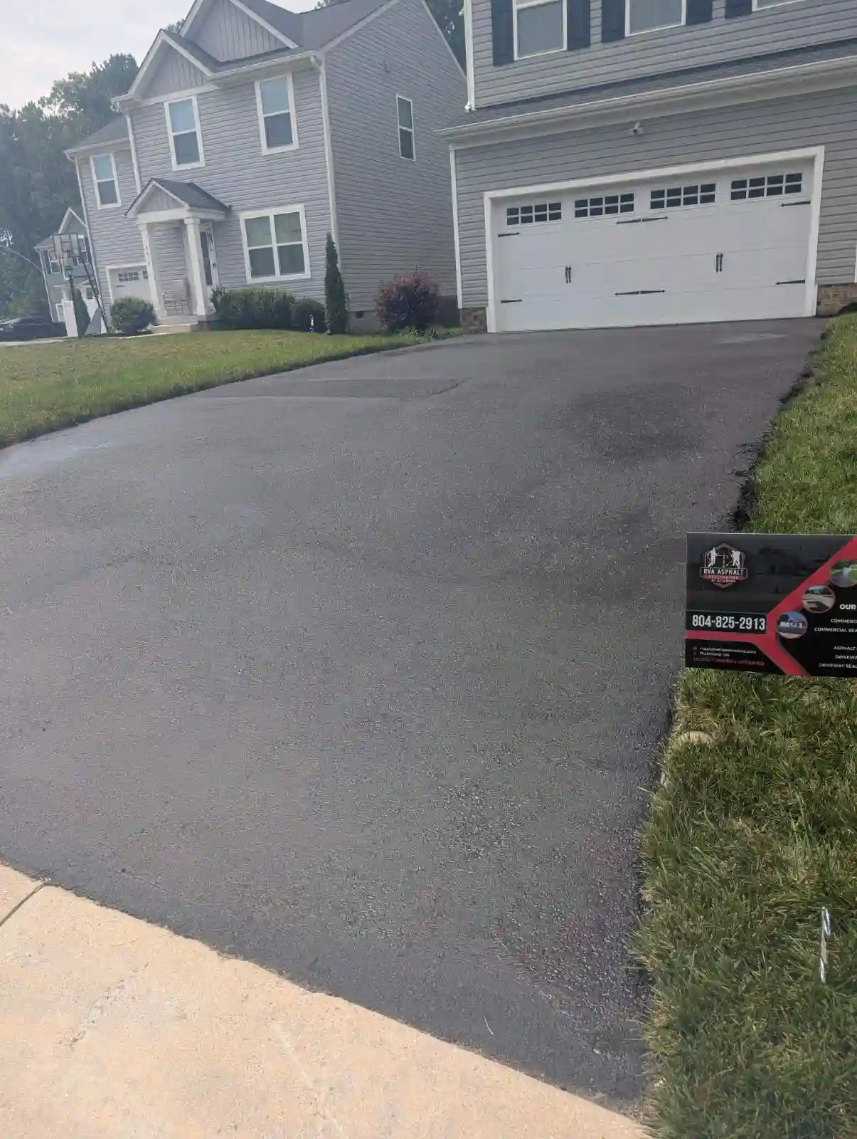 Sealcoating on Niles Rd, Chester, VA